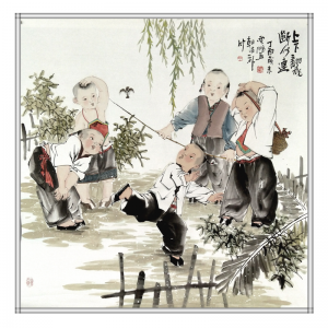 上下翻飞段似连